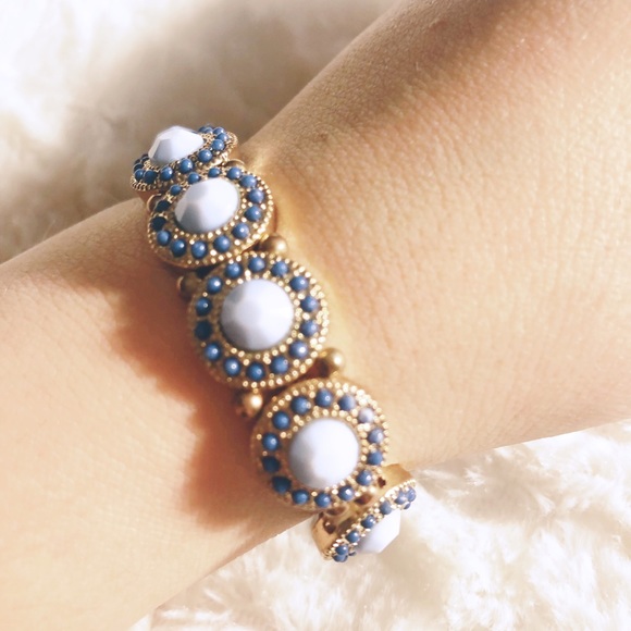 Jewelry - 3/$25 Francesca's Collection blue stretch bracelet Jewelry - 3/$25 Francesca's Collection blue stretch bracelet
